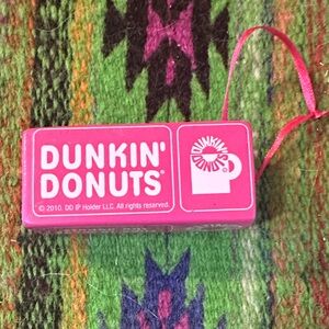 Dunkin' Donuts Pink Holiday Ornament